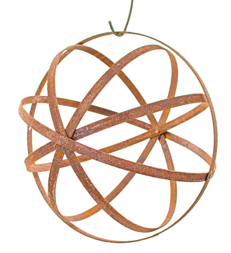 Sfera giardino acciaio - sfera,