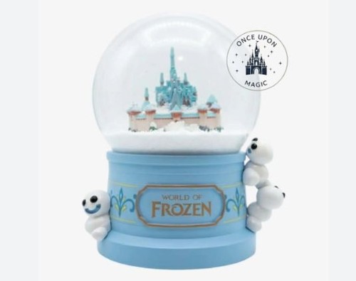 Frozen castle snow globe - frozen,