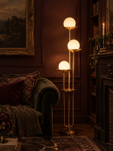 Lampada terra vintage - lampada, 3