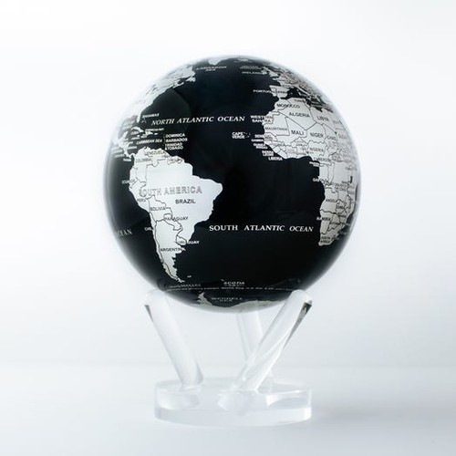 Mova globo nero - 6",