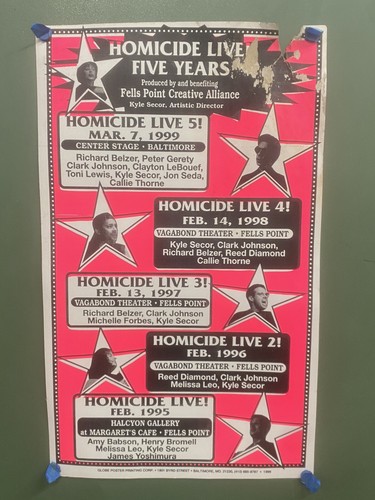 Poster globo homicide live - homicide,